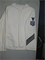 Vintage Navy Uniform top. Needs cleaning. Unknown