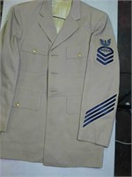 Vintage Dress Military Uniform 
Coat. See photo