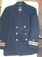 Vintage Dress double breasted Military Uniform