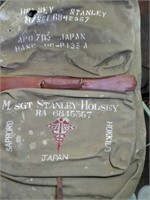 Vintage Military Luggage bag. (Korean War Era)