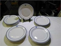 Shenango China plates for the USN. There are 13