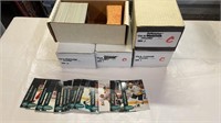 Five complete hand collated sets of 1992-1993