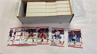 Complete set of 1990-1991 Score Hockey cards. Set