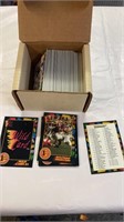 Complete set of 1991 Wild Card Football 1st