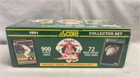 1991 Score Baseball Collectors Set. Unopened
