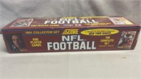 1991 Score Collectors Set of NFL Cards. Unopened