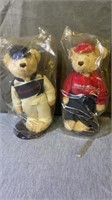 Pair of collectors bears Dale Earnhardt Sr and