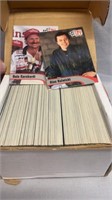 Complete hand collated set of 1992 Pro Set NASCAR