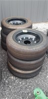 6 ag/batwing mower tires- see pic for sizes