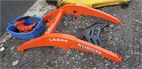 Kubota LA344 loader arms and brackets