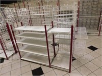 Double Sided Wire  Merchandiser 38"x88"x72H