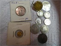 11 coins - assorted