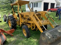 FORD 3400 INDUSTRIAL TRACTOR DIESEL W /LOADER RUNS