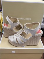 Michael Kors Berkley Wedge Shoes, Size 6.5m