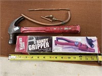 Hammer & Handy Nail Gripper, plus copper