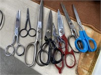 Lot of Assorted Scissors