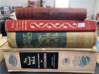 Four Vintage Cook Books