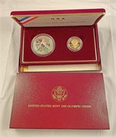 1988 Olympic United States mint coins proof