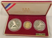 1992 Olympic coins proof set United States mint,
