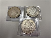 Morgan liberty dollars 1921, 1921S and 1921D