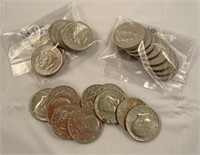 1972 50 Cent pieces (30ct)