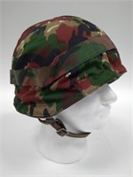 European Eastern Bloc Military Helmet W/ Camo