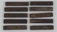 Lot of WWI U.S. Victory Medal Bars