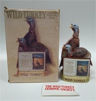 Wild Turkey Lore No. 3 1981 Ceramic Decanter