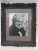 Framed James Cagney Autograph No COA