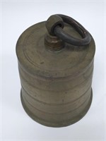 Vintage Bronze Bell Stamped S S
