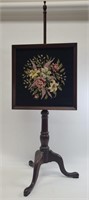 Needlepoint On Wooden Display Stand