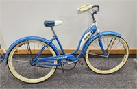 Vintage Blue Schwinn Hornet Bike