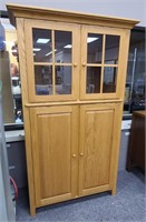 Modern 4 Door Cabinet - Great for Kitchen Storage!