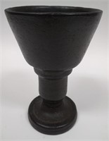 Large Cast Iron Goblet