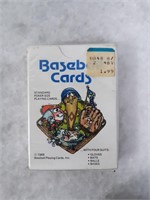 1989 Baseball Playing Cards w/ Four Suits, Sealed