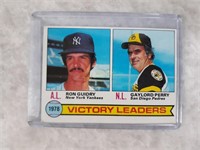 1979 Topps Baseball Card #5 - 1978 Victory Leaders