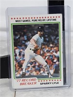 1978 Topps Baseball Card #2- Sparky Lyle