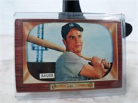 1955 Bowmen Baseball Card #246 Hank Bauer
