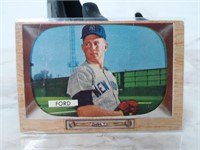 Qty (2) 1955 Bowman Baseball Cards (#59 & #60)