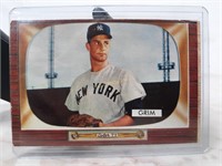 Qty (2) 1955 Bowman Baseball Cards (#167 & #153)