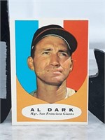 Qty (6) 1960 Topps Baseball Cards