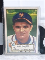1952 Topps Baseball Card #101 Hubert Max Lanier