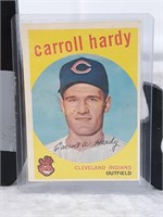 1959 Topps Baseball Card #168 Carroll Hardy
