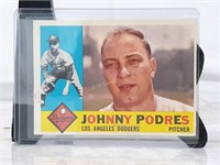 1960 Topps Baseball Card # 425 Johnny Podres
