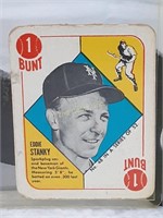 '51 Topps Red Backs Baseball Card #48 Eddie Stanky