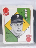 1951 Topps Red Backs Card #25 Cliff Chambers