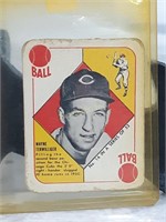 1951 Topps Red Backs Baseball Card #14 Wayne