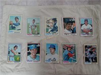 Qty (50) 1978 Topps Baseball Cards (#4 - 59)
