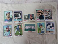 Qty (50) 1978 Topps Baseball Cards (#61 - 112)