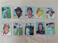 Qty (50) 1978 Topps Baseball Cards (#113 - 164)